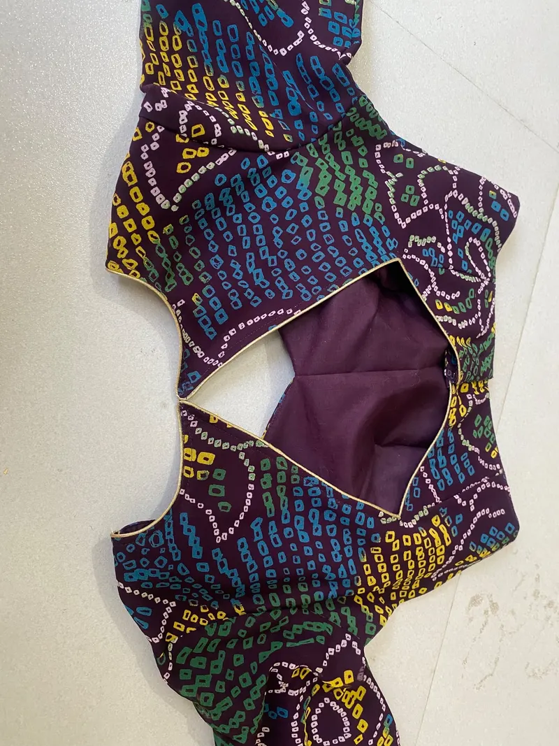 Madhubala Pattern Blouse